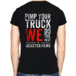 selected films designs scania truck daf volvo man v8 shirt basic rot pimp your truck 3
